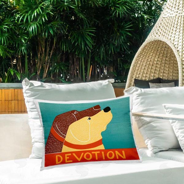 Stupell Industries Stephen Huneck | Devotion Dog Duo Printed Throw Pillow