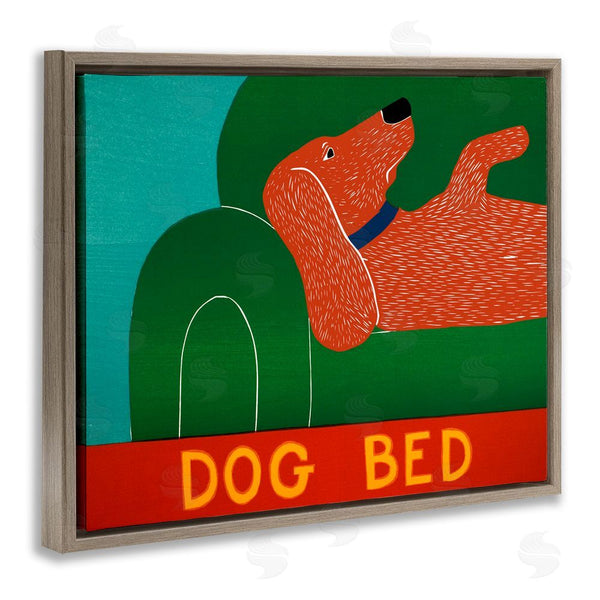 Stupell Industries Stephen Huneck | Dog Bed Couch Wall Art