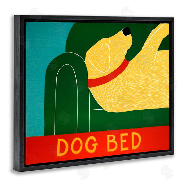 Stupell Industries Stephen Huneck | Dog Bed Labrador Wall Art