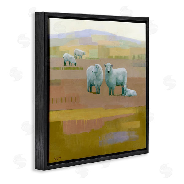 Stupell Industries Stephen Mitchell | Sheep Grazing Pasture Wall Art
