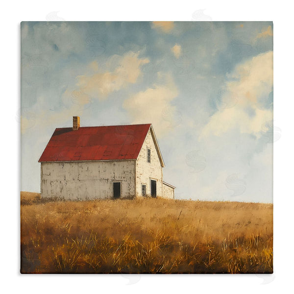 stupell industries Steve Hunziker | Barren Farmland Barn Wall Art