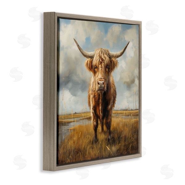 Stupell Industries Steve Hunziker | Cattle On Scenic Farm Wall Art