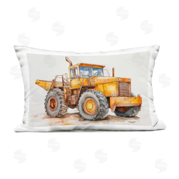 Stupell Industries Steve Hunziker | Construction Truck Whimsicality Throw Pillow