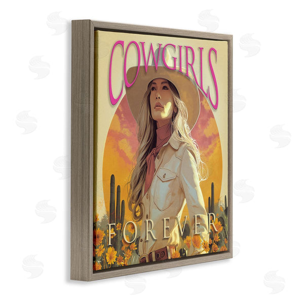 Stupell Industries Steve Hunziker | Cowgirls Forever Portrait Wall Art