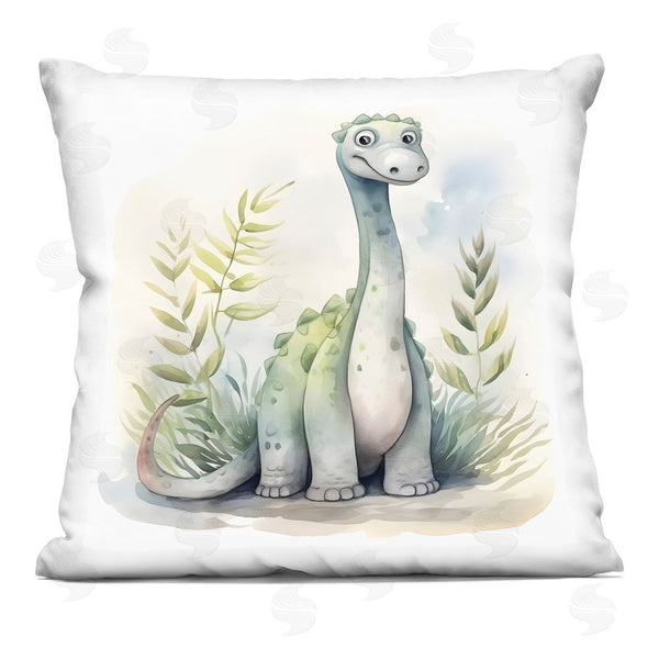 stupell industries Steve Hunziker | Crafty Critters Dino Throw Pillow