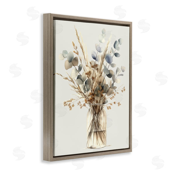 Stupell Industries Steve Hunziker | Opaque Eucalyptus Bouquet