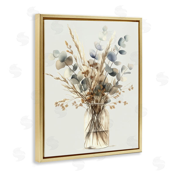 Stupell Industries Steve Hunziker | Opaque Eucalyptus Bouquet