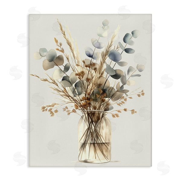 stupell industries Steve Hunziker | Opaque Eucalyptus Bouquet