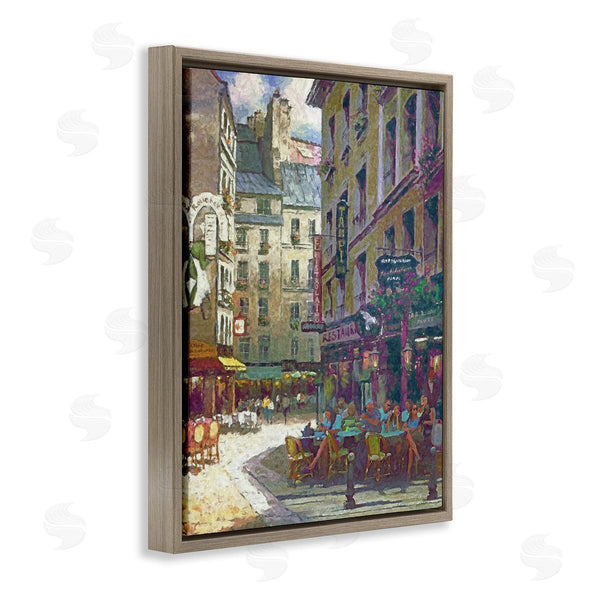 Stupell Industries Steve Hunziker | Paris Cafe Street