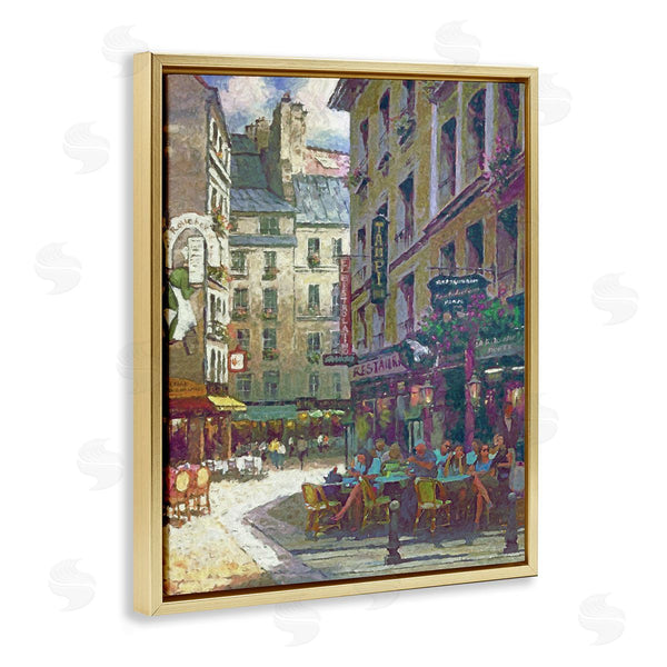 Stupell Industries Steve Hunziker | Paris Cafe Street