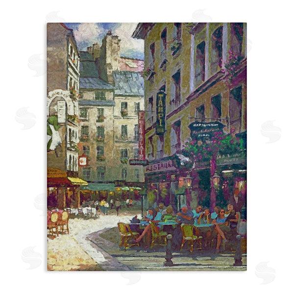 stupell industries Steve Hunziker | Paris Cafe Street