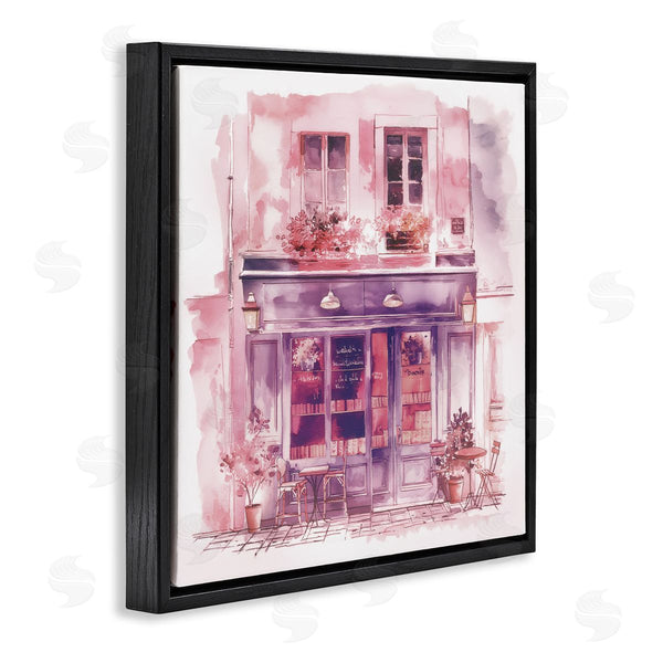 Stupell Industries Steve Hunziker | Pink Bistro Café Wall Art