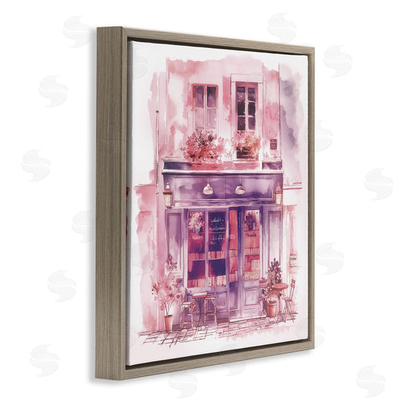 Stupell Industries Steve Hunziker | Pink Bistro Café Wall Art