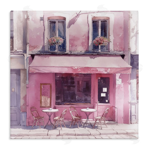 stupell industries Steve Hunziker | Pinkish Delight Café Wall Art