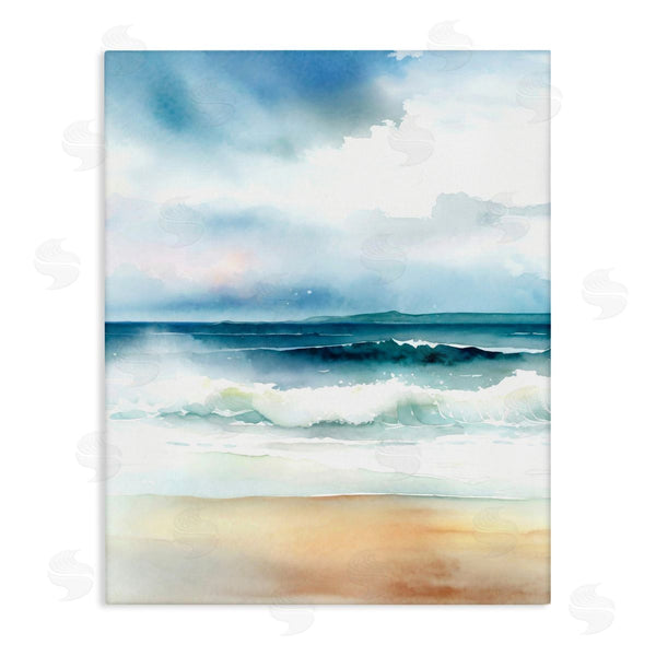 stupell industries Steve Hunziker | Rolling Seaside Waves