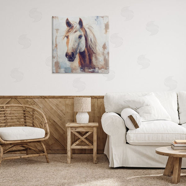 Stupell Industries Steve Hunziker | Rustic Horse Impression Wall Art