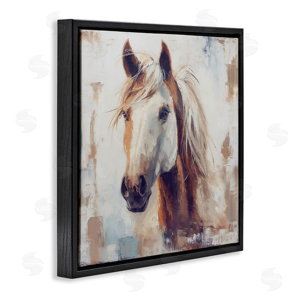 Stupell Industries Steve Hunziker | Rustic Horse Impression Wall Art