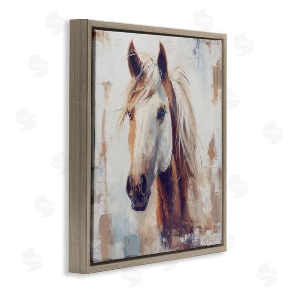 Stupell Industries Steve Hunziker | Rustic Horse Impression Wall Art