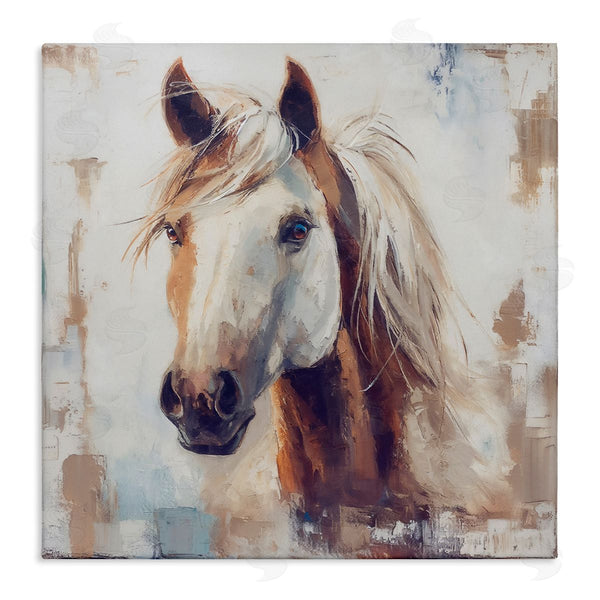 stupell industries Steve Hunziker | Rustic Horse Impression Wall Art