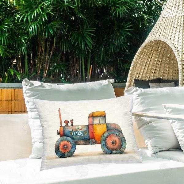 Stupell Industries Steve Hunziker | Whimsical Farm Tractor
