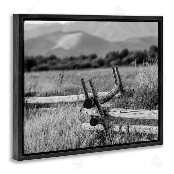 Stupell Industries Steve Smith | Countryside Ranch Fence Rural Pasture Grass Photography Wall Art