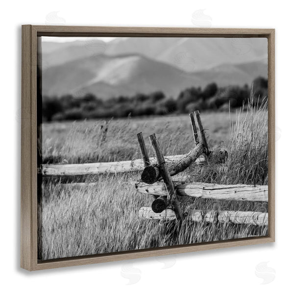Stupell Industries Steve Smith | Countryside Ranch Fence Rural Pasture Grass Photography Wall Art