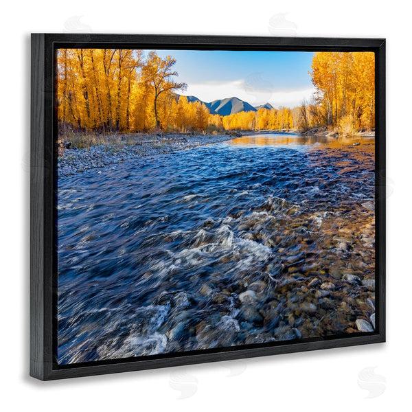 Stupell Industries Steve Smith | Serene Babbling Brook Foliage Surrounding Lake Water Wall Art