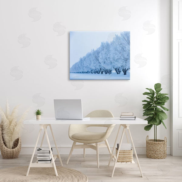 Stupell Industries Steve Smith | Winter Tree Grove Snow Covered Branches Photography Wall Art