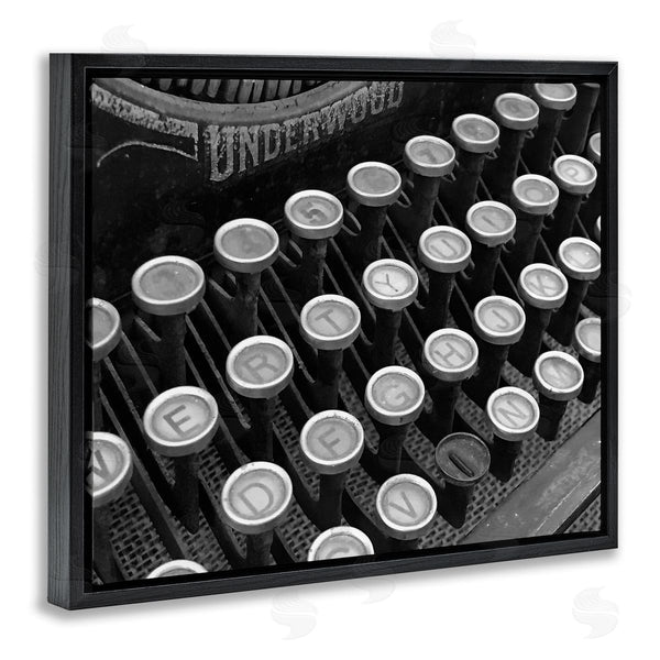Stupell Industries Steve Toole | Antique Typewriter Keys