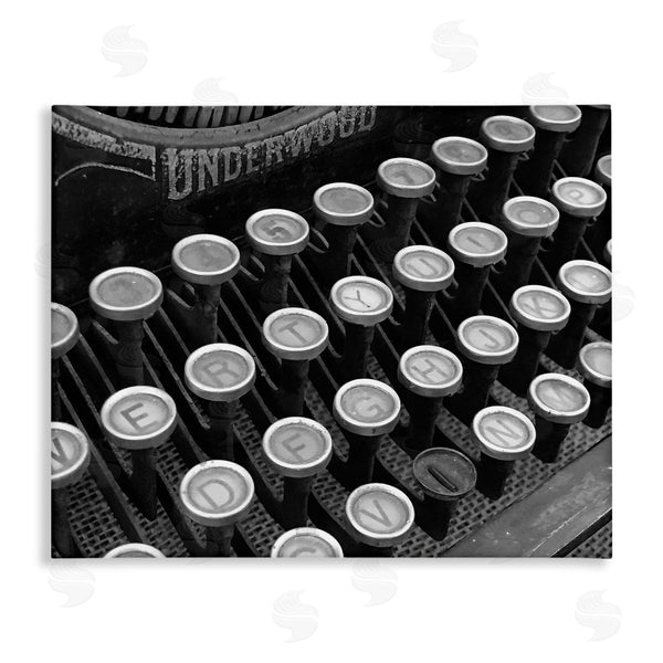 stupell industries Steve Toole | Antique Typewriter Keys