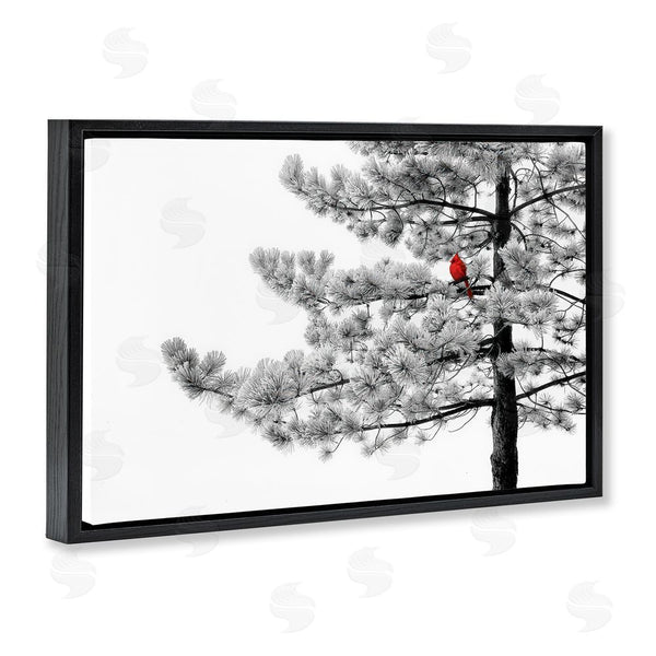 Stupell Industries Steve Toole | Cardinal In Stark Winter Tree Wall Art