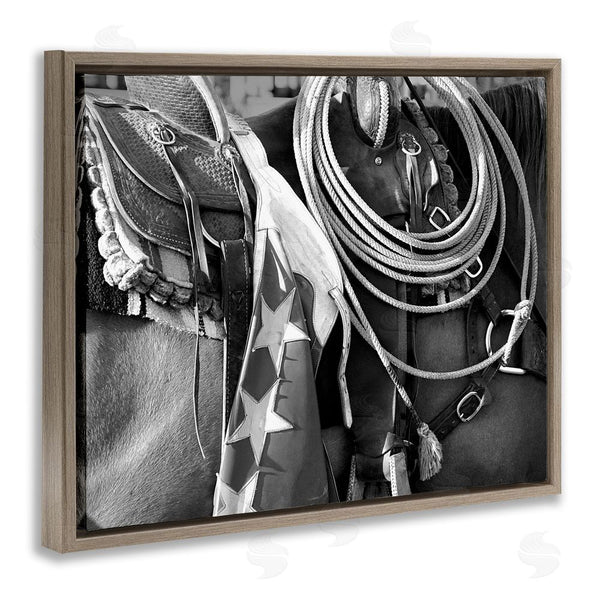 Stupell Industries Steve Toole | Equestrian Saddle Photography Wall Art