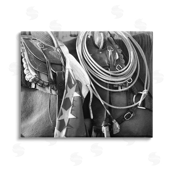 stupell industries Steve Toole | Equestrian Saddle Photography Wall Art