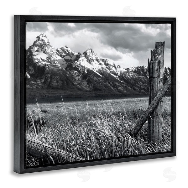 Stupell Industries Steve Toole | Grassland Fence Photography