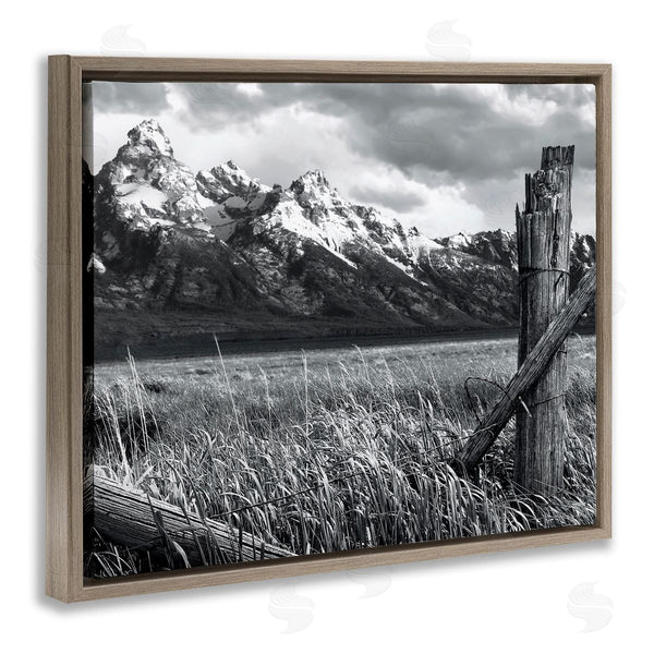 Stupell Industries Steve Toole | Grassland Fence Photography