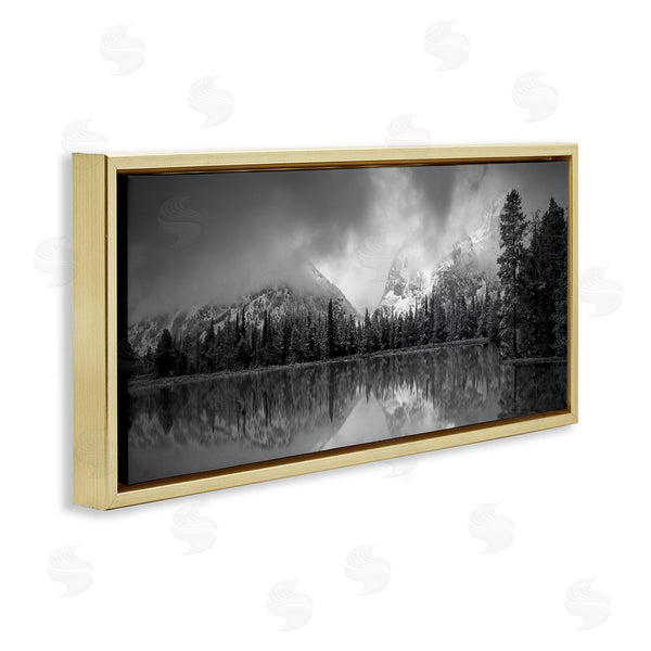 Stupell Industries Steve Toole | Grey Lake Landscape Wall Art