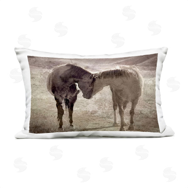 Stupell Industries Steve Toole | Muted Horse Pair Hugging