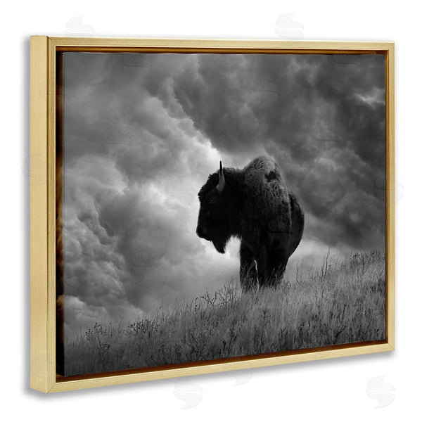 Stupell Industries Steve Toole | Ox In Cloudy Landscape