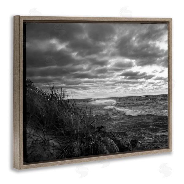 Stupell Industries Steve Toole | Stormy Sea Photography Wall Art