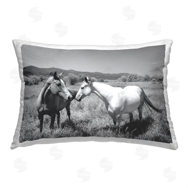 stupell industries Steve Toole | Two Horses in Pasture