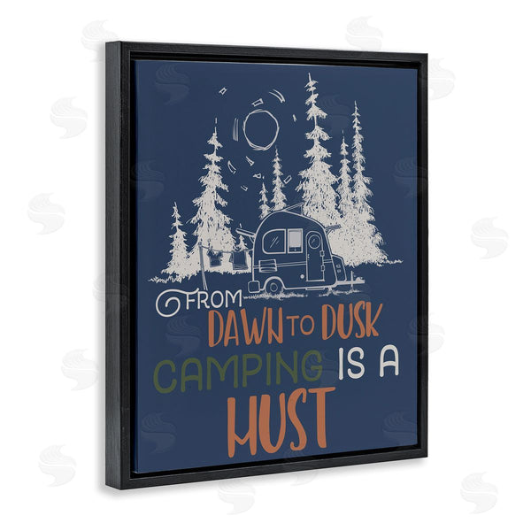 Stupell Industries Steve Vanderbosch | Dawn To Dusk Camping