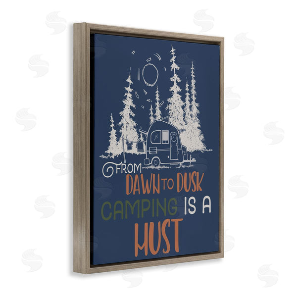 Stupell Industries Steve Vanderbosch | Dawn To Dusk Camping