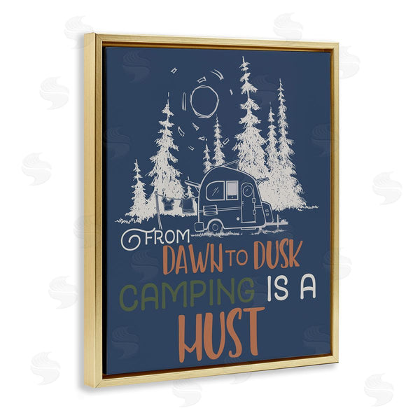 Stupell Industries Steve Vanderbosch | Dawn To Dusk Camping