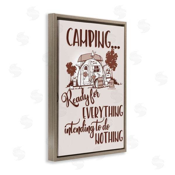 Stupell Industries Steve Vanderbosch | Everything And Nothing Camping