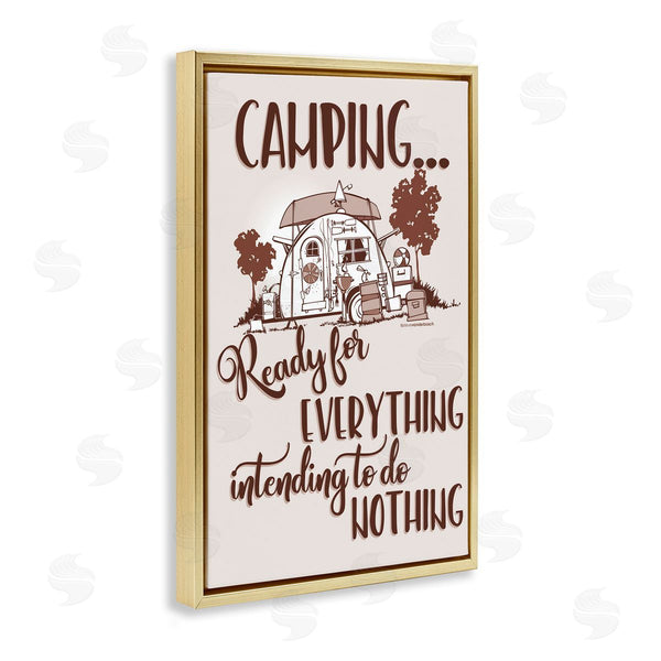 Stupell Industries Steve Vanderbosch | Everything And Nothing Camping