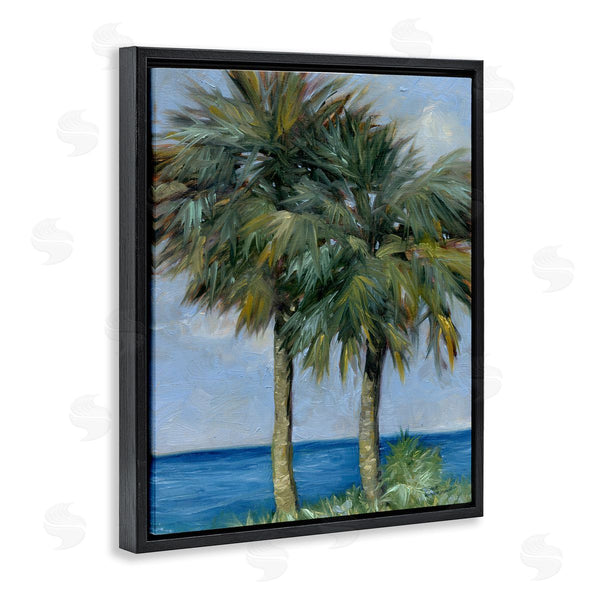 Stupell Industries Steve Vanderbosch | Full Brushed Palms Wall Art