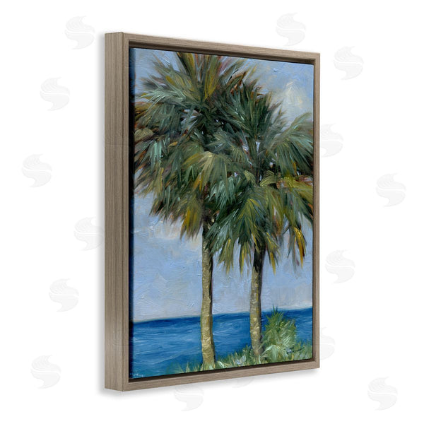 Stupell Industries Steve Vanderbosch | Full Brushed Palms Wall Art