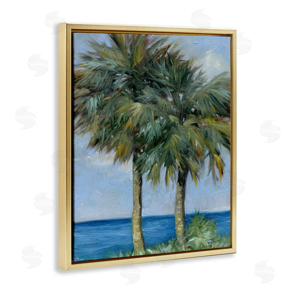 Stupell Industries Steve Vanderbosch | Full Brushed Palms Wall Art