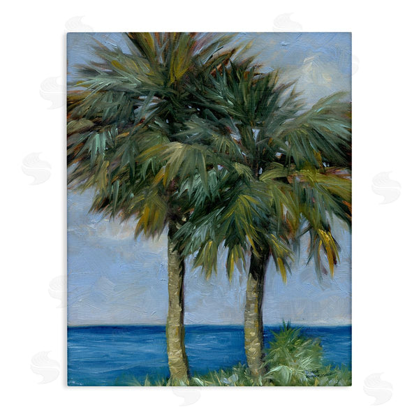 stupell industries Steve Vanderbosch | Full Brushed Palms Wall Art