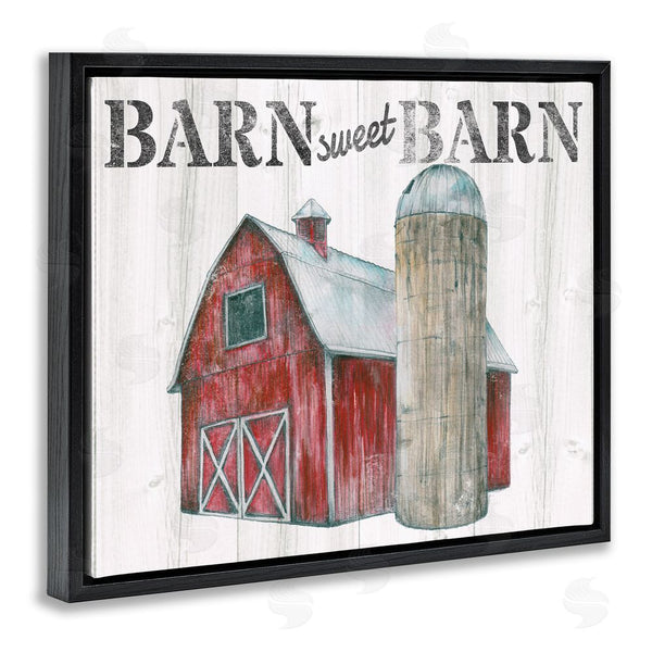 Stupell Industries Studio 731 | Sweet Barn Rustic Phrase Wall Art